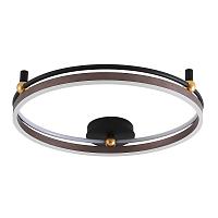 люстры светильник потолочный crystal lux fernando pl72w led coffee/black crystal lux 0620/172, доставка по Казахстану 
