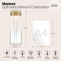 Дополнительная картинка Аккумуляторный светильник Maytoni MOD229TL-L3G3K1