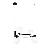 подвесная люстра maytoni ring mod013pl-04b, доставка по Казахстану 