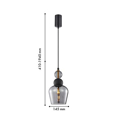 подвесной светильник vinglas 4340-1p, доставка по Казахстану 