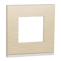 Рамка 1-постовая Schneider Electric Unica New NU600283 