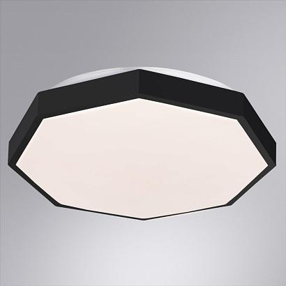 люстры потолочный светодиодный светильник arte lamp kant a2659pl-1bk, доставка по Казахстану 
