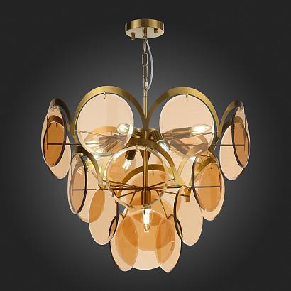 люстры подвесная люстра st luce fazia sl1161.333.09, доставка по Казахстану 