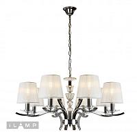 Дополнительная картинка Подвесная люстра iLamp Omega RM5231/8CR