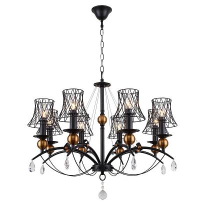 люстры подвесная люстра lussole lgo arivaca lsp-8104, доставка по Казахстану 