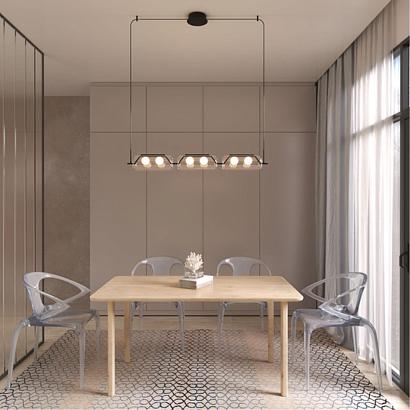 подвесной светильник arte lamp geneva a2341sp-6bk, доставка по Казахстану 