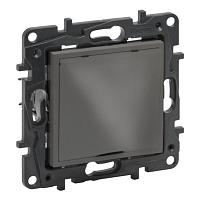 NILOE STEP Вывод кабеля с фиксатором IP21, цвет Сталь