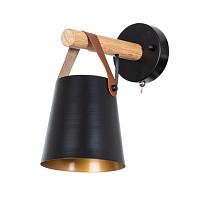 Дополнительная картинка Светильник настенный Arte Lamp THOMAS A7032AP-1BK