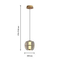 Дополнительная картинка Подвесной светильник Fada 4625-1P