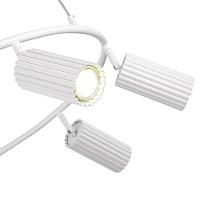 sl1213.503.06 светильник подвесной st-luce белый/белый gu10 6*5w 4000k, доставка по Казахстану 