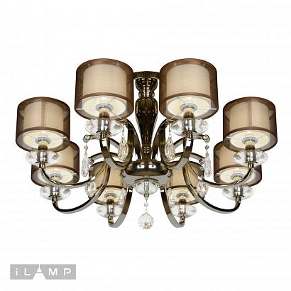 Потолочные Потолочная люстра iLamp Sofia 88210/8 CR, доставка по Казахстану 