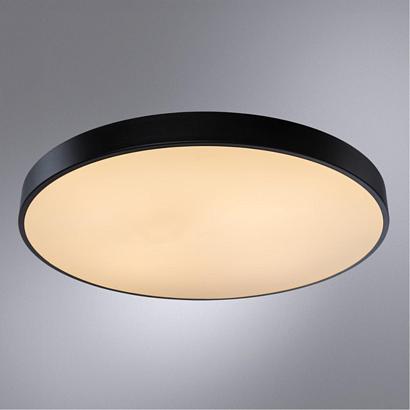 люстры потолочный светодиодный светильник arte lamp arena a2673pl-1bk, доставка по Казахстану 