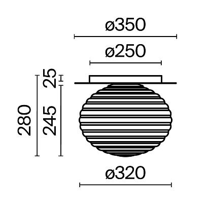 люстры потолочный светильник maytoni mod268cl-01g, доставка по Казахстану 