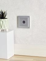 BRITE Рамка 1-мест. IP44 РУ-1-БрА-44 алюм. IEK 