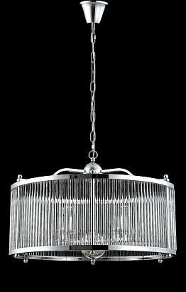 люстры люстра crystal lux tadeo sp6 d600 chrome/transparente crystal lux 3030/306, доставка по Казахстану 