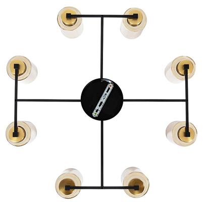 люстры потолочный светильник arte lamp leo a7027pl-8bk, доставка по Казахстану 