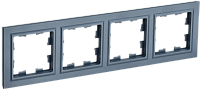 BRITE Рамка 4-мест. РУ-4-БрМ мар. IEK 