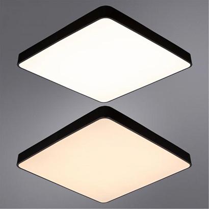 люстры потолочный светодиодный светильник arte lamp scena a2669pl-1bk, доставка по Казахстану 