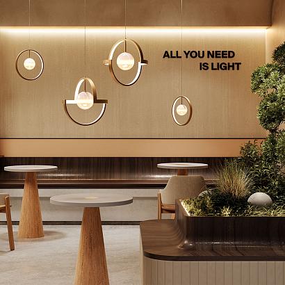 Подвесные Подвесной светильник Maytoni MOD407PL-L12G3K1, доставка по Казахстану 