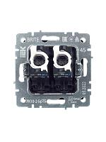 BRITE Роз. комп. 2-ая RJ45 кат.5E РК10-2-БрТБ бр. IEK 