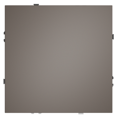 Заглушка VOLTUM S70 с суппортом, (капучино) 