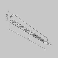 Дополнительная картинка Трековый светильник Technical TR082-1-18W3K-M-B