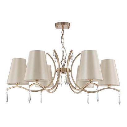 люстра crystal lux renata sp6 gold crystal lux 3591/306, доставка по Казахстану 