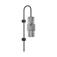 5016/1W MODERN ODL23 335 черный/дымчатый металл/стекло Бра E14 1*40W PIMPA