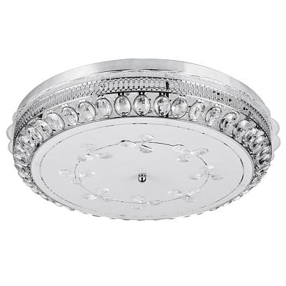 люстры светильник lumin'arte led pyxis управляемый 72w димм. 3000-6500k max 5200lm пульт ду матовый с хрусталиками 110x500mm ip20, доставка по Казахстану 