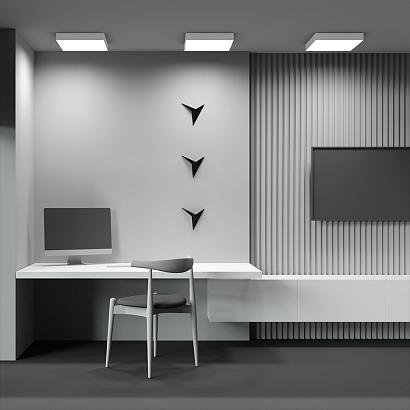 люстры потолочный светильник technical c032cl-45w3k-sq-w, доставка по Казахстану 