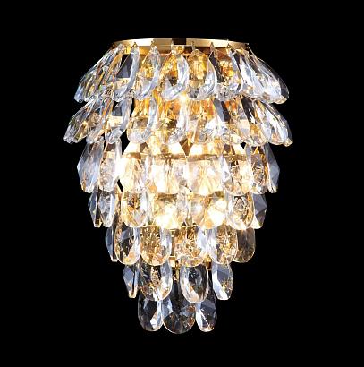 Бра Crystal Lux CHARME AP3 GOLD/TRANSPARENT Crystal Lux 1374/403