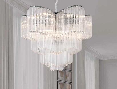 newport 8900 8918/c nickel, люстра, доставка по Казахстану 