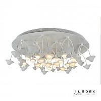 люстры потолочная светодиодная люстра iledex darner c50068/16y wh, доставка по Казахстану 