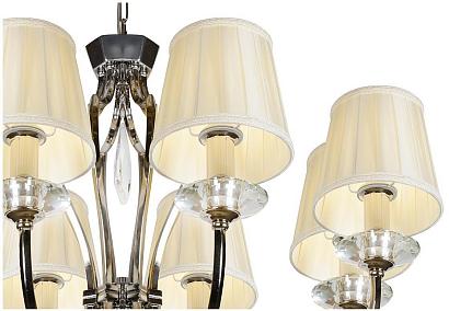 люстры подвесная люстра ilamp charm p2508-8 nic, доставка по Казахстану 