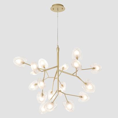 светильник подвесной sole sp20 gold crystal lux 3021/220, доставка по Казахстану 