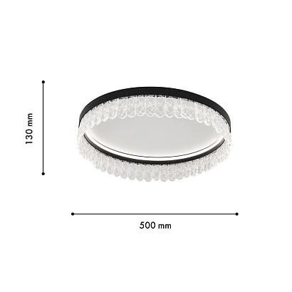 люстры потолочный светильник lunetta 4187-1c, доставка по Казахстану 