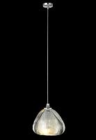 светильник подвесной crystal lux verano sp1 silver crystal lux 3711/201, доставка по Казахстану 
