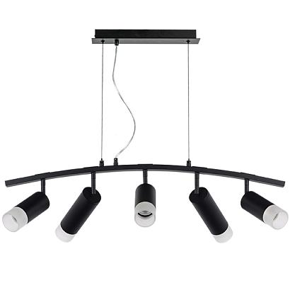 люстры lr7353738721 люстра rullo 5х50w gu10 черный  571735 - 214437-3 - 214487-2 - 202431-5, доставка по Казахстану 