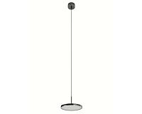 newport 3510 3511/s black glossy , подвесной светильник, black glossy d19*h9,6/250 cm led strip 8w 3100k 125lm, доставка по Казахстану 