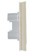 BRITE Рамка 2-мест. IP44 РУ-2-БрКр-44 беж. IEK 