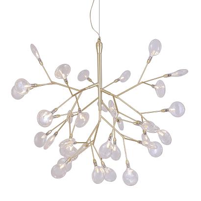светильник подвесной crystal lux evita sp36 gold/transparent crystal lux 1692/236, доставка по Казахстану 
