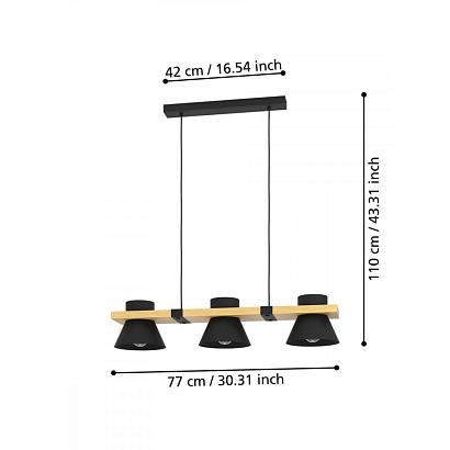 43956 люстра maccles, доставка по Казахстану 