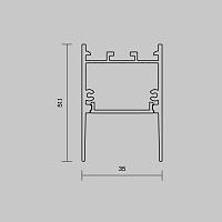 Профиль Led Strip 633011 купить в Алматы svet.kz