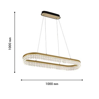 люстры подвесной светильник  lunetta 4186-1u, доставка по Казахстану 