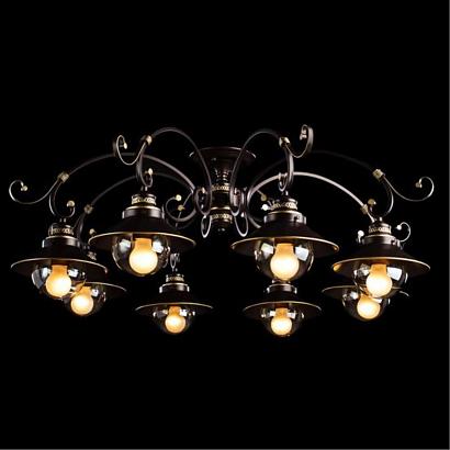 люстры потолочная люстра arte lamp 7 a4577pl-8ck, доставка по Казахстану 
