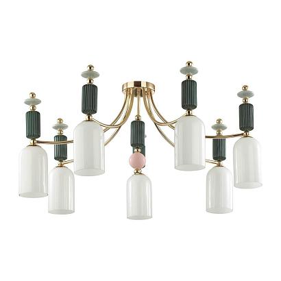 Потолочные Потолочная люстра Odeon Light Classic Candy 4861/7C, доставка по Казахстану 