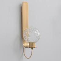 Дополнительная картинка Бра BELLA AP1 BRASS Crystal Lux 0242/401