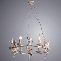 Дополнительная картинка Подвесная люстра Arte Lamp Amur A1133SP-6WG