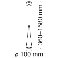 Дополнительная картинка Подвесной светильник Maytoni Nevill P318PL-01B