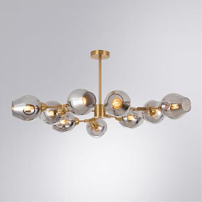 подвесная люстра arte lamp yuka a7759pl-9pb, доставка по Казахстану 